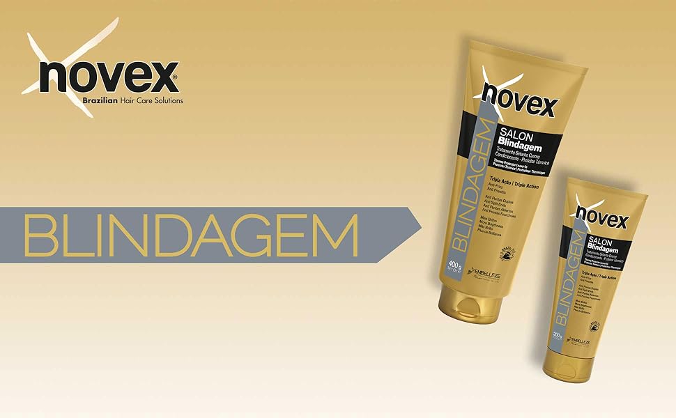 ¡Protege Tu Cabello del Calor y la Humedad! Descubre el Poder de Novex Blindagem | Protector Térmico Cabello Panamá