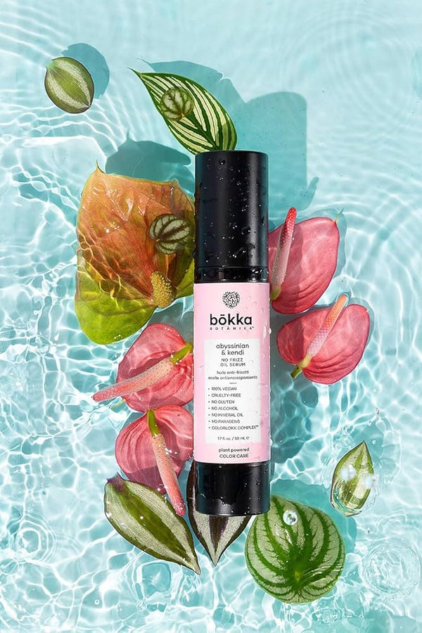 Aceite Bokka Anti Frizz Panamá | Brillo y Suavidad