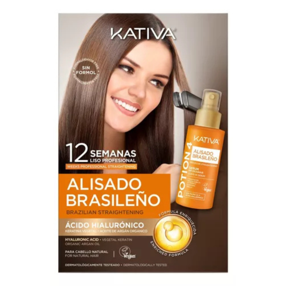 Keratina Kativa Alisado En Casa Sin Plancha Keratina Brasileña