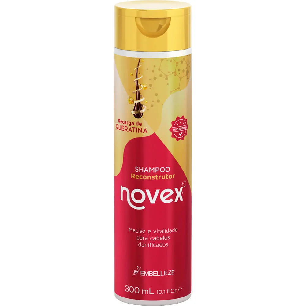 Novex Recarga Queratina Brasileña Shampoo – The Beauty Shop